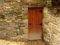 reclaimed walling