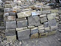 reclaimed walling