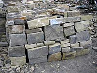 reclaimed walling